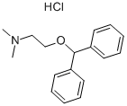 N-(2-Diphenylmethoxyethyl)-N,N-dimethylamine hydrochloride(147-24-0)